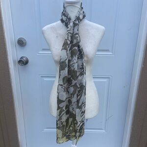 Anne Klein silk scarf